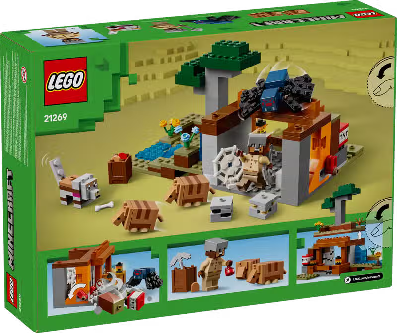 Das Minen- und Gürteltier-Abenteuer (21269)